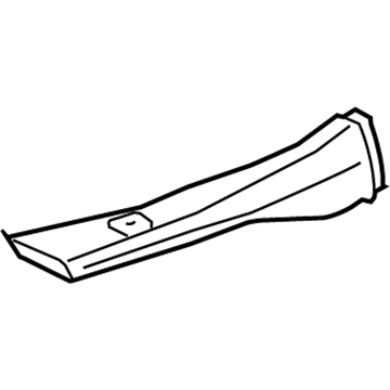 Pontiac 22660814 Cooling Duct