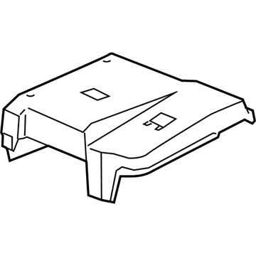 Pontiac 25901331 Battery Cover