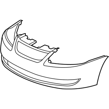 2005 Saturn Ion Bumper - 15824780
