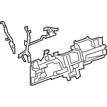 Saturn 25880041 Instrument Housing