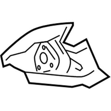 GM 15869383 Tail Lamp Pocket, Rear Passenger Side GM 15869383 Tail Lamp Pocket, Rear Passenger Side