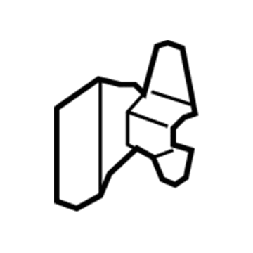 Pontiac Door Hinge - 96541503