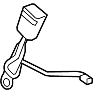 2011 Chevy Camaro Seat Belt - 19259440