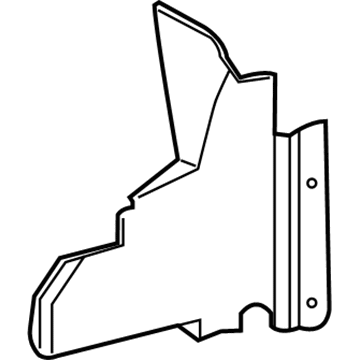 Chevy 84027003 Side Baffle