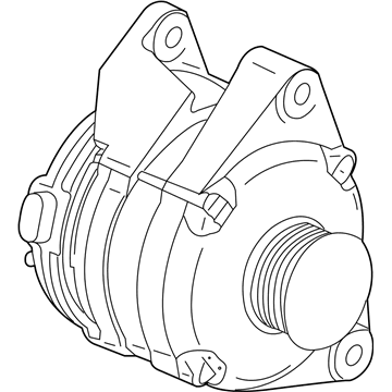 Cadillac Alternator - 25738783