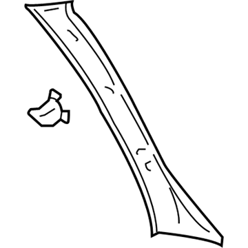 Buick 15158042 Windshield Pillar Trim