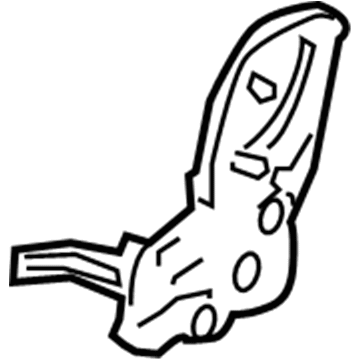 GM 22729713 Recline Adjuster, Outer Passenger Side