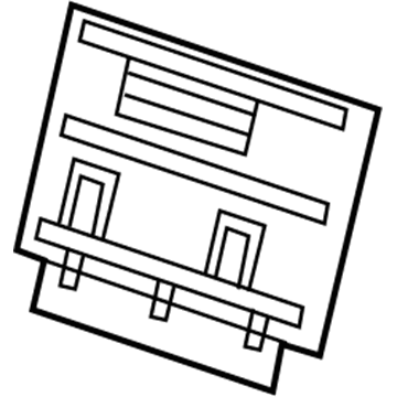 Saturn 96839498 Seat Back Panel