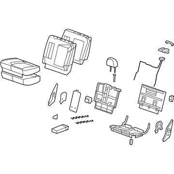 Saturn 96844774 Seat Assembly