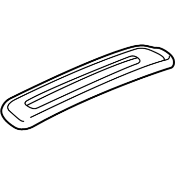 GM 22656649 Defroster Grille, Gray GM 22656649 Defroster Grille, Gray