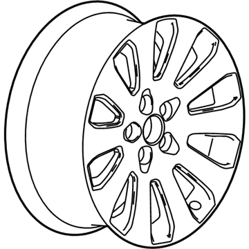 Buick Regal Spare Wheel - 13354428