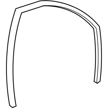 2009 Saturn Vue Window Channel - 96624301