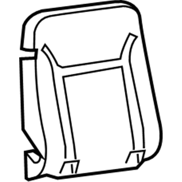 2007 GMC Canyon Seat Cushion Pad - 89039583