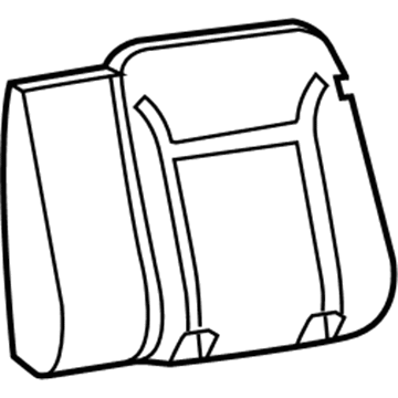 GMC Canyon Seat Cushion Pad - 89041330