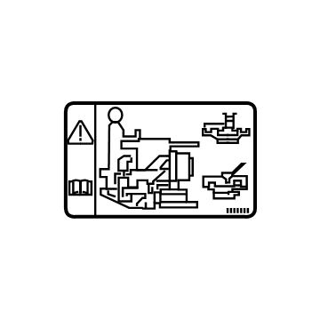 GM 84227010 Caution Label