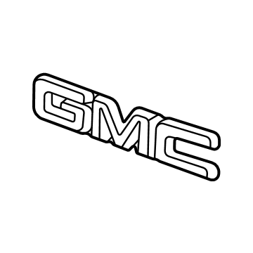 GMC 23400421 Emblem