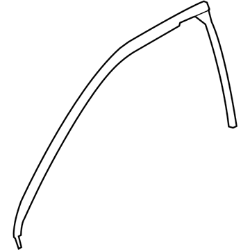 Buick Lucerne Door Moldings - 15906548