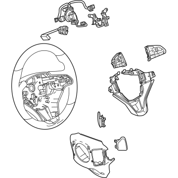 Cadillac Escalade Steering Wheel - 84924039