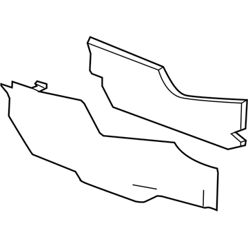 Buick 23320859 Side Trim Panel