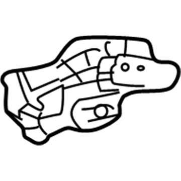 Pontiac Vibe Wiper Motor - 88974568