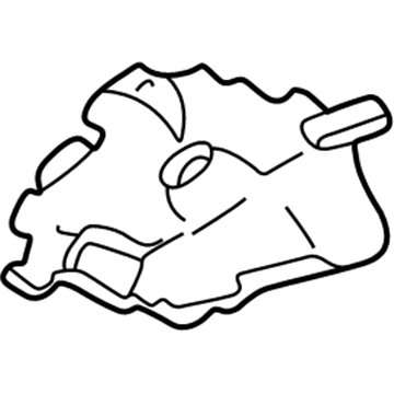 Chevy Express 1500 Coolant Reservoir - 12376704