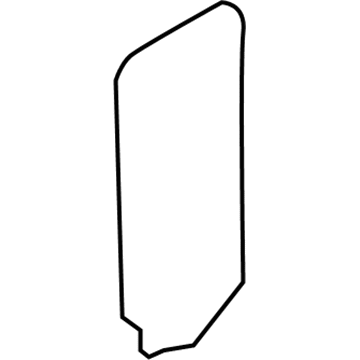 GM 19318304 Water Shield, Inner Passenger Side GM 19318304 Water Shield, Inner Passenger Side