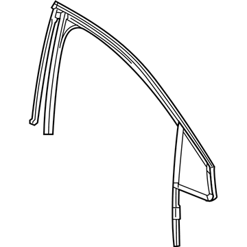 Cadillac XT5 Door Seal - 84852431