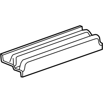 GM 22781201 Mat, Black, Front