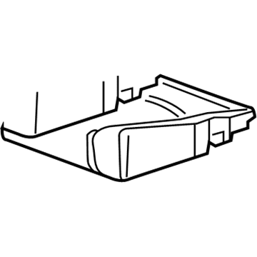 2007 Chevy Malibu Seat Cushion Pad - 22736442