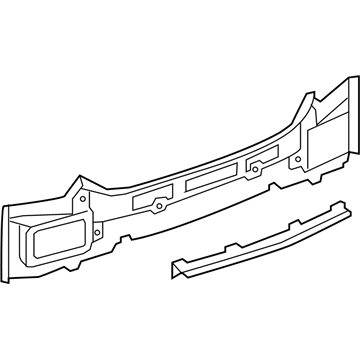 Chevy 25897226 Rear Body Panel