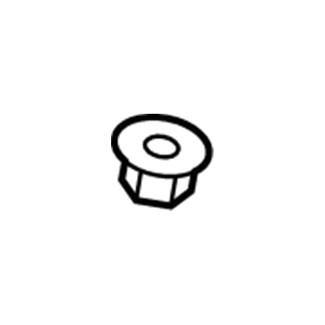 GM 11546635 Rocker Molding Retainer, Yellow