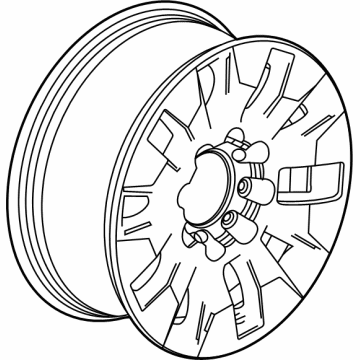 Chevy Silverado 2500 HD Spare Wheel - 84742719