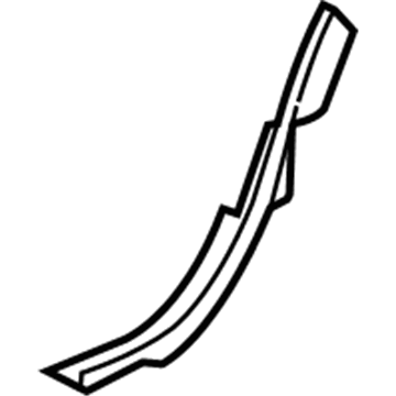 GM 25815108 Floor Extension, Driver Side