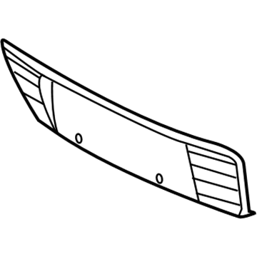 GMC 15759718 Trim Plate