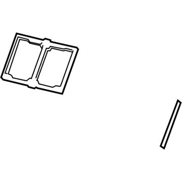 GM 89018287 Heater Core Seal GM 89018287 Heater Core Seal