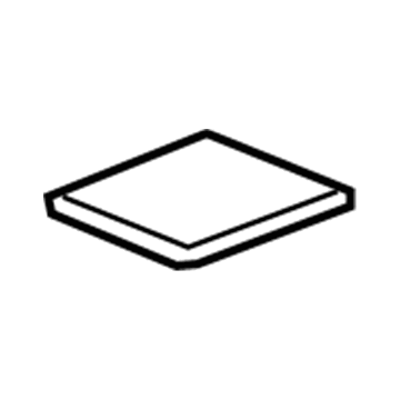 Saturn 96827511 Storage Compart Mat