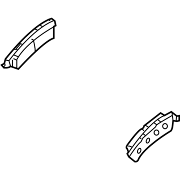 Hummer H2 Brake Pad - 19210707