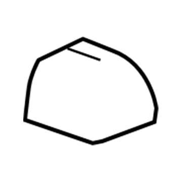 Chevy 15108223 Seat Belt Cover