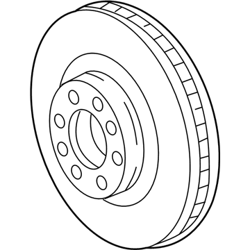 Saturn L300 Brake Disc - 21019788