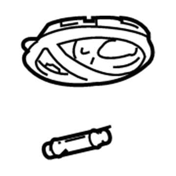 Pontiac 15867542 Dome Lamp