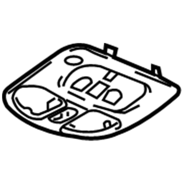 Pontiac 10358267 Map Lamp