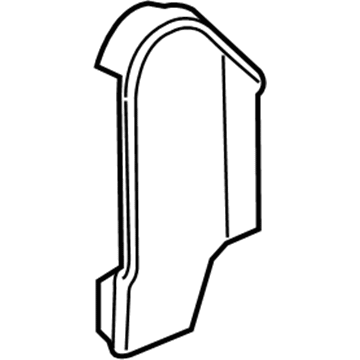 GM 22967753 Outer Finish Panel, Gray GM 22967753 Outer Finish Panel, Gray