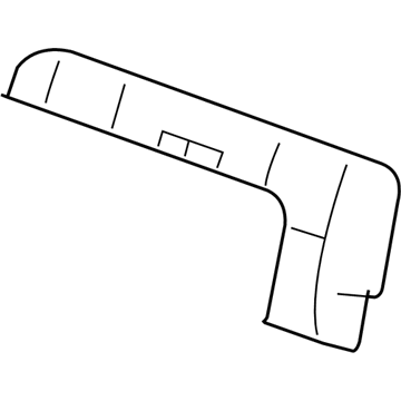 2012 GMC Sierra 1500 Seat Cushion Pad - 22771051