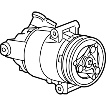 GMC A/C Compressor - 84786600