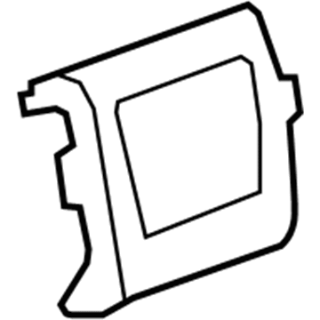 Chevy Traverse Steering Column Cover - 22952707