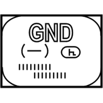 GMC 10384767 Info Label