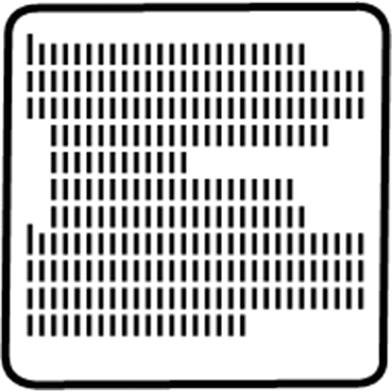 GMC 20887392 Info Label