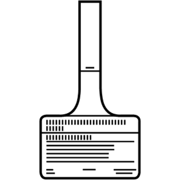 GMC 21996989 Air Bag Label