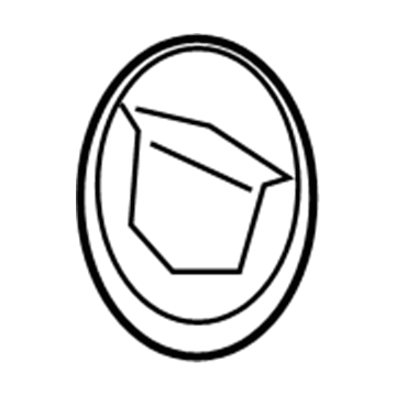 Cadillac XLR Emblem - 22985036