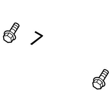 Cadillac 11601996 Diagonal Brace Bolt